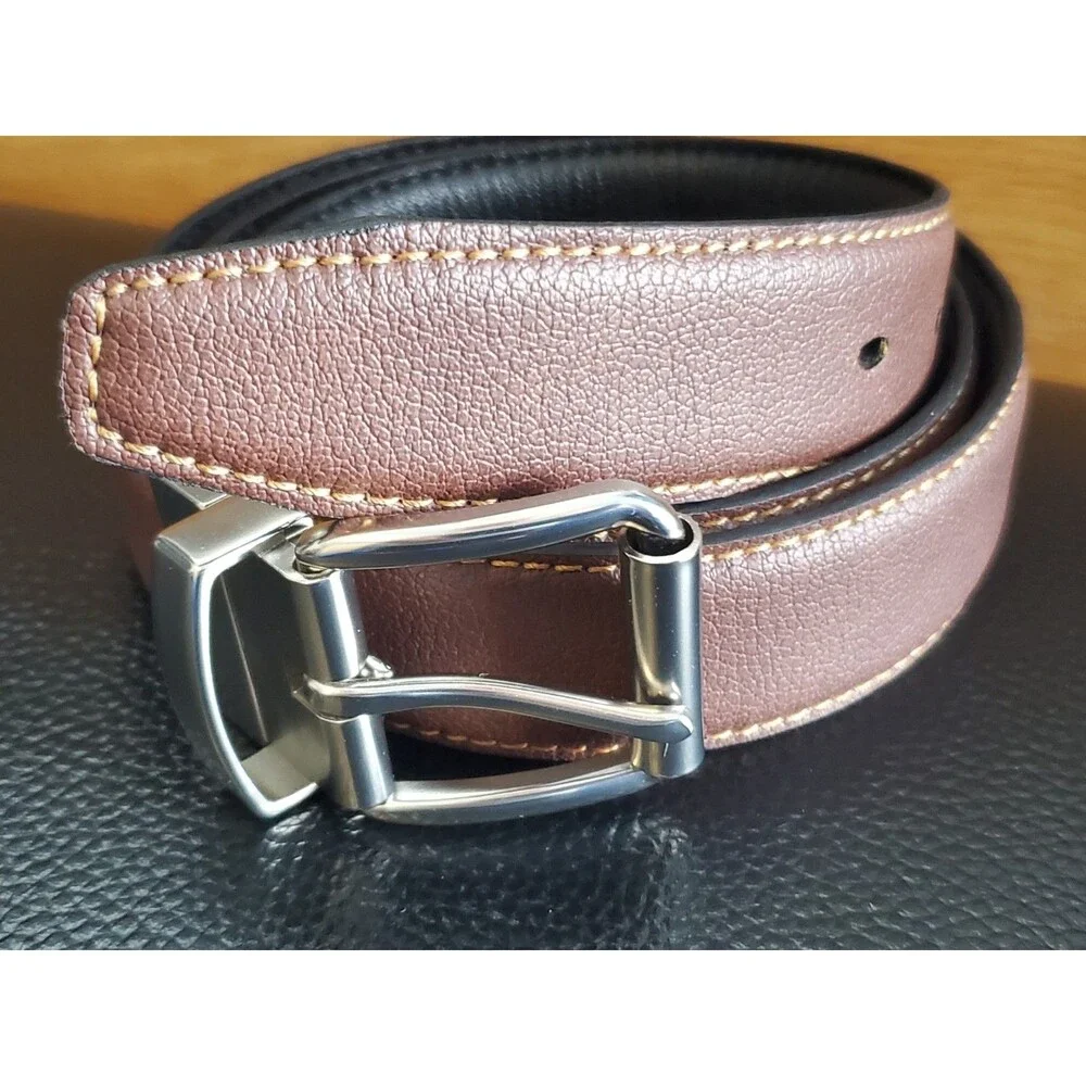 Unbranded Men's Reversible Brown/Black Belt Size Large
